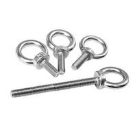 Pernos de ojo de elevación de acero inoxidable SS304 con tuerca - M3 a M20 for aplicaciones de elevación y maquinaria(5 M10 x 200mm)
