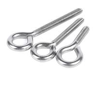 Pernos de ojo para elevación, Tamaños múltiples del tornillo M4-M10 del ojo de las ovejas del anillo de elevación del gancho cerrado del acero inoxidable 304(M6x40mm(5PCS))