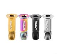 Pernos de polea de rueda de desviador trasero de alto rendimiento hechos de grado 5 Ti elección óptima para ciclistas serios que utilizan piezas (plata)