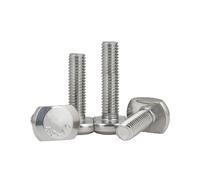 Pernos De Riel En T, Pernos De Mango En T, 1 Pieza Tornillos Tipo T De Acero Inoxidable 304 Pernos Con Ranura En T Tornillos De Placa De Presión En Forma De T GB37 M5 M6 M8 M10 M12(M6x25mm)