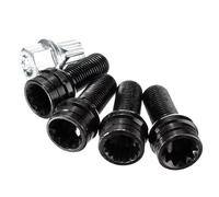 Pernos De Rueda Compatible Con A3 A4 A5 5 Uds M14x1. Tuercas De Bloqueo Rueda Juegos Pernos Accesorios Coche OEM: 8D0601139F 8D0601139F006