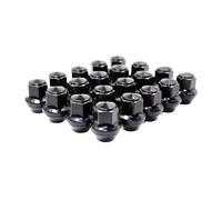 Pernos de rueda Compatible Con Ford Para Edge 2015-2021 Para Fusion 2017-2020 Para Explorer 2020 2021 20 Tuercas M14 * 1.5 Tuercas De Rueda 13/16 "21 Mm Hex 37 Mm(Negro)