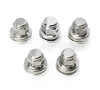Pernos de Rueda Compatible Con Jaguar Para Xe 2017 2018 2019 2020 5 Uds Tuercas De Rueda De Coche Accesorios Cromados Para Coche OEM:C2C35294 C2C35294010