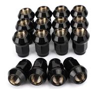 Pernos de Rueda Compatible Con Polaris Para Sportsman 500 4x4 1996 1997 1998 1999 2000 Paquete De 16 Tuercas Cónicas Negras Tuercas Para Cubo De Rueda De Coche