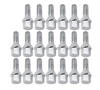 Pernos De Rueda Cónicos Compatible Con Para E60 2001 2002 2003 2004 2005 2006 2007 2008 2009 Para E64 2002-2010 20 PCS Tornillos Ruedas Neumáticos Coche Tuercas