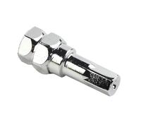 Pernos De Rueda De Acero 1 Uds. Accesorios Coche 62mm Adaptador Enchufe Hexagonal Cónico 6 Puntos Lado 12mm Adaptador Sintonizador Llave Hexagonal Rueda Tuerca Herramienta Llave Herramientas Mano