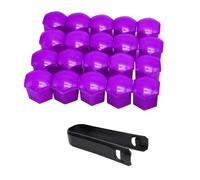 Pernos De Rueda De Acero 20 Piezas Tapas Para Tuercas De Rueda De Coche, 17mm, 19mm, 21mm, Cubierta De Tornillo De Buje Automático, Tapas De Tornillos, Protección De Pernos, Decoración Exterior(Color