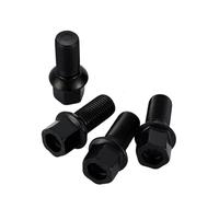 Pernos De Rueda De Acero Compatible Con Para A1 A3 A4 A5 A6 A7 A8 C7 A6L A4L 4 Uds Pernos De Rueda De Coche Tuercas Pernos Tornillo De Neumático M14 * 1,5 Tornillo De Perno De Cubo De Rueda(Color 1)
