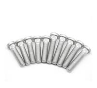 Pernos De Rueda De Acero Compatible Con Suzuki Para Swift Para Jimny 10 Uds Diámetro Estriado 12mm-M12x1.5/M12x1.25 Pernos De Orejeta Para Ruedas De Coche Tornillo Alargador De Orejeta De Rueda(10 PCS