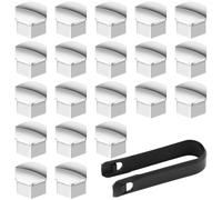 Pernos De Rueda De Acero Compatible Con Toyota Para Land Para Cruiser Para Camry Para Prado Para Prius Para Yaris Para Corolla Para Vitz 20 Piezas 17 Mm 19 Mm Cubierta Tapas Pernos Tuercas Rueda Coche