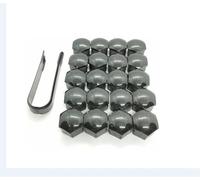 Pernos De Rueda De Acero Compatible Con Volvo Para S40 S60 S80 XC60 XC90 V70 S80L V6 V40 V50 850 C30 V60 S70 940 Xc70 20 Piezas Cubiertas Para Cubos De Rueda De Neumático De Coche 17 Mm 19 Mm 21 Mm(Co