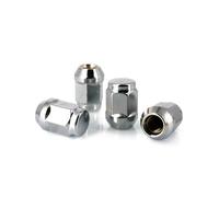 Pernos de Rueda para Coche Compatible Con Jeep Compatible Wrangler 1987-2018 JK Liberty 2002-2012 Grand Cherokee 1993-2010 Tuercas De Rueda 1/2-20(Sliver 20pcs 35mm)
