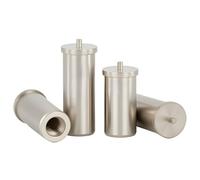 Pernos De Soldadura Espárragos de soldadura M2.5 M3 niquelados, tornillos separadores, pasadores, conectores rosca, espárrago, 10 uds./30 ./50 Para Soldadura(Silver-10pcs,M2.5x6)