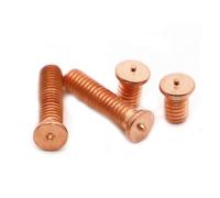 Pernos de soldadura, M3 M4 M5 M8 M10 Carbon Steel Copper Plated Stud Weld Spot Welding Screw Solder