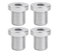 Pernos de suspensión de desviador trasero, paquete de 4 tornillos de aleación de aluminio M10 x 1.0 para instalación de gancho trasero de bicicleta, ligeros y resistentes a la corrosión, mecánicos de