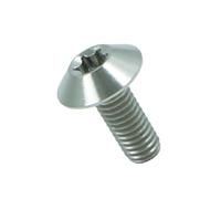 Pernos de titanio M5 M6, tornillos ligeros for bicicleta, motocicleta, accesorios de piezas de bicicleta(Silver,25MM_M6)