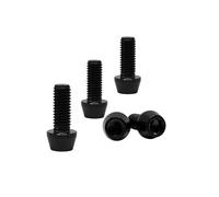 Pernos de Titanio M5x0.8x8 10 12 15 16 18 20 25 30 35 40 mm con Cabeza Hueca cónica Hexagonal. 5 Tornillos de Titanio para Potencia de Bicicleta