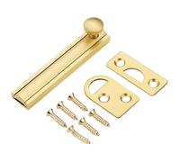 Pernos deslizantes antirrobo para puertas de ventanas, cerraduras de seguridad con tornillo para puertas mejoradas, cierres ocultos de metal