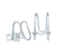Pernos en U, Conector multi en forma de "U" doble del andamio tubo los tamaños la abrazadera M8 Galv perno acero inoxidable(M8x32x60mm)