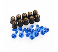 Pernos Fijación Tornillos Y Tuercas Para Parabrisas De Motocicleta Para Aprilia SL1000 Pegaso 650 MANA CAPONORD 1200 Rally FALCO 5 Mm Set Clips Tuercas Carenado