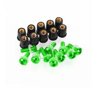 Pernos Fijación Tornillos Y Tuercas Para Parabrisas De Motocicleta Para Aprilia SL1000 Pegaso 650 MANA CAPONORD 1200 Rally FALCO 5 Mm Set Clips Tuercas Carenado