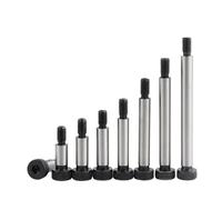 Pernos hexagonales largos, Tornillos de hombro M5-M10, diámetro de hombro 6-12 mm, cabeza hueca hexagonal, pernos de acero de aleación de grado 12.9(12mm,M10 shoulder dia12mm)