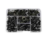 Pernos Kit De Tornillos Carenado Para Motocicleta Para Aprilia Para Ducati 155, 177, 190 253 Piezas Tuercas Y Clips Fijación Carrocería Kit Tornillos Carenado Motocicleta Tuercas