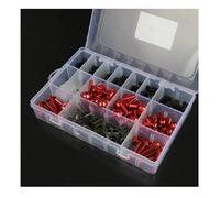 Pernos Kit Sujetador Juego De Tornillos para Carenado Y Parabrisas Motocicleta para para CBR250R para CBR954RR 900RR Kit Tuercas M6 M5 para Carrocería Completo Tuercas(Rojo)