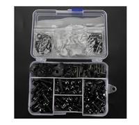 Pernos Kit Sujetador Kit De Tornillos Carenado Motocicleta para KYMCO AK550 XCITING Downtown 125 250 300 400 500 I Juego Completo, Clips Fijación Y Tuercas Completo Tuercas(Negro)