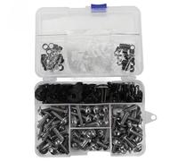 Pernos Kit Sujetador Kit De Tornillos Y Pernos para Carenado Motocicleta para Ducati Multistrada 1200 1200S Pikes Peak/Sport/Touring 2012-2025 Juego Tuercas Completo Tuercas(Titanio)