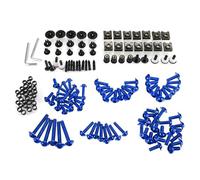 Pernos Kit Sujetador Tornillos para Carenado De Motocicleta para Yamaha Tmax 500 T MAX 2001-2016 Kit Fijación Carrocería, Clips, Tuercas, Juego Llaves Y Arandelas Completo Tuercas(Azul)