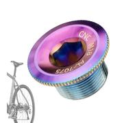 Pernos para bicicletas,Pernos para bielas de bicicletas - Tornillos para pernos de bicicletas con tapa de tapa de manivela para bicicletas,Tornillos Tapa de la cubierta de la manivela de las bicicleta