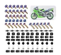 Pernos Parabrisas Para Kawasaki Para Ninja ZX-6R 636 1998-2002 Kit De Montaje Clips Tuercas Tornillos Carrocería Carenado Parabrisas
