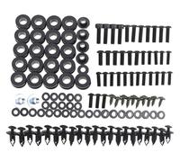 Pernos Parabrisas Para Kawasaki Para Ninja ZX6R 2009-2012 Tornillos Carrocería Kit Retención Empuje Pernos Tuercas Parabrisas Guardabarros Motocicleta