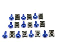 Pernos Parabrisas para S1000RR 2010-2014 para Yamaha Tmax 500 530 Tornillos Carrocería Pernos Carenado Motocicleta(Blue)