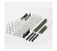 Pernos Parabrisas para Yamaha YZFR1 TMAX530 2006-2014 Tornillos De Carrocería Pernos Carenado Tuerca Tornillo Espiga(Silve)