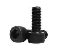 Pernos prisioneros, 10 Uds M3 M4 longitud 4-50mm dureza grado 12,9 tornillo de cabeza hueca hexagonal tornillos(10mm,M4 x10pcs)