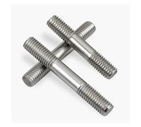 Pernos prisioneros de doble extremo de acero inoxidable 304 M3-M10 | 20-200 mm for uso industrial(60mm M4 5pcs)