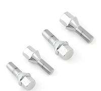 Pernos Rueda Acero Compatible Con Jeep Para Renegade 2015-2018 Para Compass 2017-2019 Para Cherokee 2014-2019 4 Piezas M12 × 1,25 Pernos De Rueda De Coche Pernos De 28 Mm