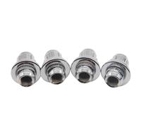 Pernos Rueda Acero Compatible Con Mitsubishi, 4 Uds., Accesorios Para Coche, Tornillo De Rueda, Tuerca De Seguridad, Tuerca De Cabeza Plana, Cubo De Rueda M12 * 1,5