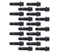 pernos rueda coche Compatible Con Benz Para W164 Para C216 Para X166 Pernos Rueda Coche 20 Piezas M14x1.5 Kit Pernos Rueda Perno Prisionero Tornillo Neumático