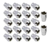 pernos rueda Compatible Con Ford Para B-Max 2012-2017 Para C-Max 2007-2019 Para Fiesta 1971-2023 Accesorios Coche Tuercas Tornillos Espárragos Rueda