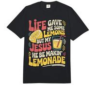 Pero Dios mío, está Haciendo Limonada en un Puesto de Limonada Comfort Colors Adult Heavyweight T-Shirt