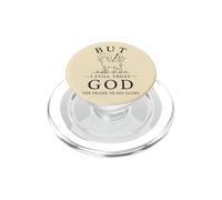 Pero Dios Todavía Confío en Dios Fe Cristiana Cordero Creyente PopSockets PopGrip para MagSafe