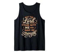 Pero el Señor se paró Conmigo y me DIO Fuerza - Christian Camiseta sin Mangas