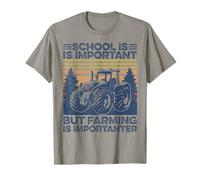 Pero la Agricultura es más Importante Tractor Granjero Funny Farm Boys Camiseta