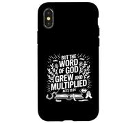 Pero la Palabra de Dios creció Hechos 12 Escrituras Diseño de Poder Carcasa para iPhone X/XS