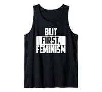 Pero la Primera Cita de empoderamiento del Feminismo Camiseta sin Mangas