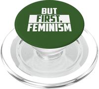 Pero la Primera Cita de empoderamiento del Feminismo PopSockets PopGrip para MagSafe