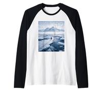 Pero por qué - Meme de pingüino nihilista de Tendencia Camiseta Manga Raglan